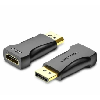 Adaptor video Vention HBPB0, DisplayPort(T) la HDMI(M), , rezolutie maxima 4K...