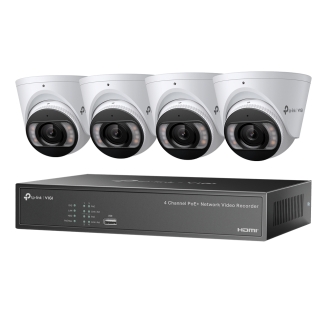 Kit Supraveghere TP-LINK VIGI NK4P-T4425-2T + 4 Camere