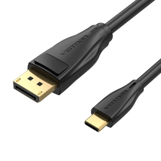 Cablu video Vention CGYBH, USB Type-C(T) la DisplayPort(T), 2m, rezolutie...