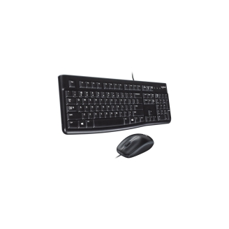 LOGITECH MK120 Corded Desktop Black USB - NSEA (US) - Model 920-002562