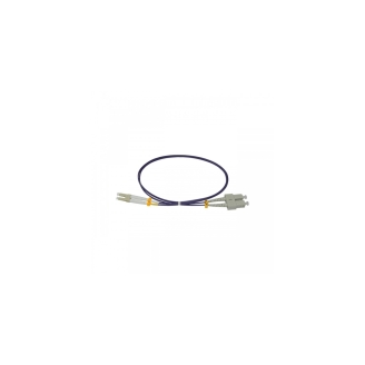 Patch cord fibra optica SC/PC-LC/PC, MM OM4 50/125, manta LSZH 2.0mm, duplex 15m