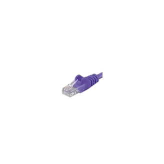 Patchcord UTP RJ45-RJ45 Cat.5e 1m, violet, UTP-5E-1-V