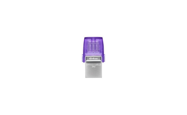 64GB DataTraveler microDuo 3C 200MB/s dual USB-A + USB-C, "DTDUO3CG3/64GB"...