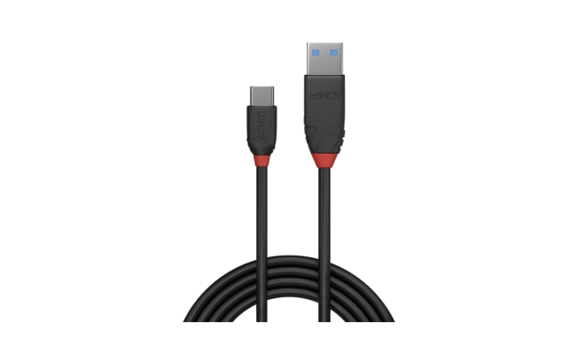 Cablu Lindy 1m USB 3.2 Type A la C 10Gbp "LY-36916" (timbru verde 0.08 lei)