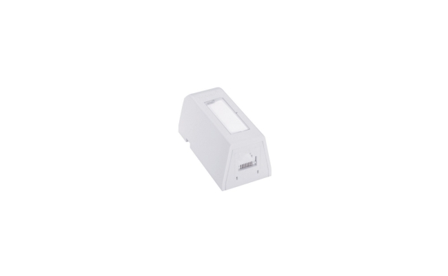 Priza aplicata Synergy Wallplate DG+ 1xRJ45 568A/B UTP PowerCat 6, White -...