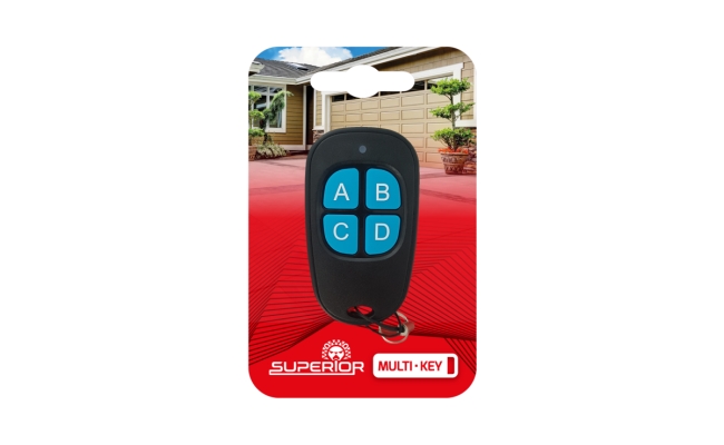 Telecomanda universala cu cod fix 433.92 - 868 MHz, pentru poarta electrica,...