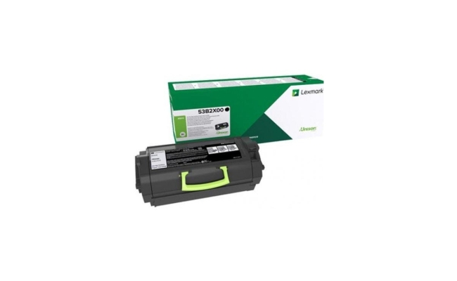 Toner Original Lexmark Black 53B2X00 pentru MS818DN, 45K