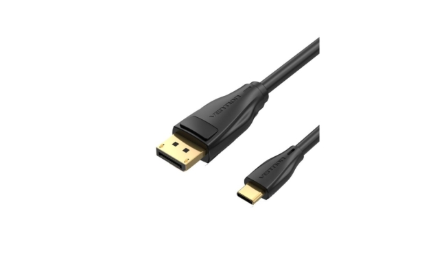 Cablu video Vention CGYBF, USB Type-C(T) la DisplayPort(T), 1m, rezolutie...