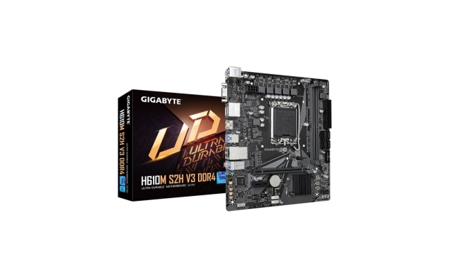 PLACI de BAZA Gigabyte Intel H610, Socket 1700, mATX S2H V3 DDR4  "H610M S2H...