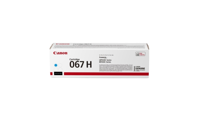 Toner Original Canon Cyan CRG-067HC 5105C002AA pentru MF 651, MF 655, MF 657,...
