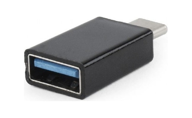 Adaptor Gembird USB 3.0 Type-C (T) la USB 3.0 (M) Negru (A-USB3-CMAF-01)