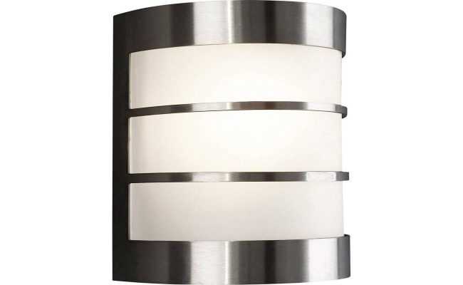 Aplica exterior Massive Calgary, E27, 60W, 230V, IP44, material otel, culoare...