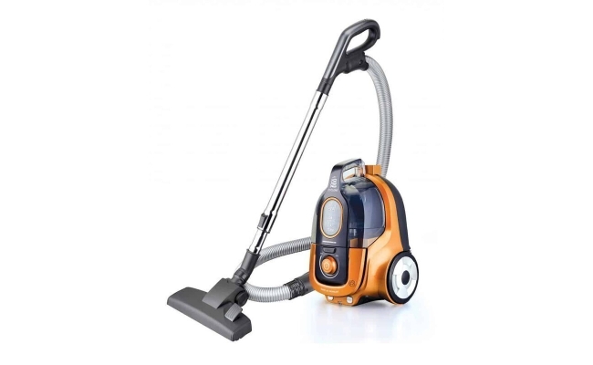 Aspirator fara sac Heinner HVC-V750OR, 750W, filtru HEPA dublu