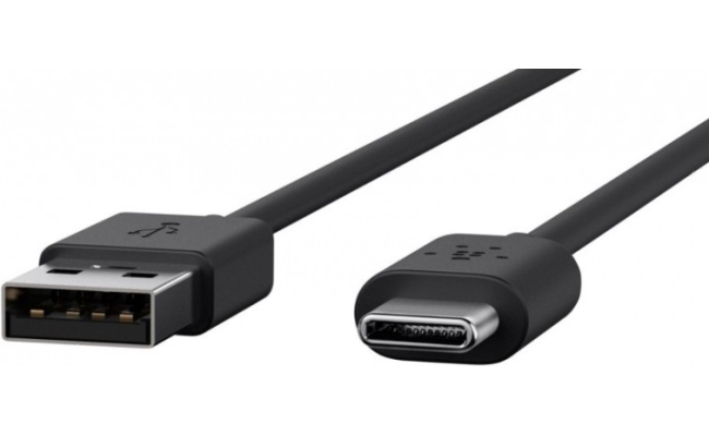 Cablu alimentare si date SPACER SPDC-mUSB TYPE C, 1m, negru, USB 3.0 (T) la...