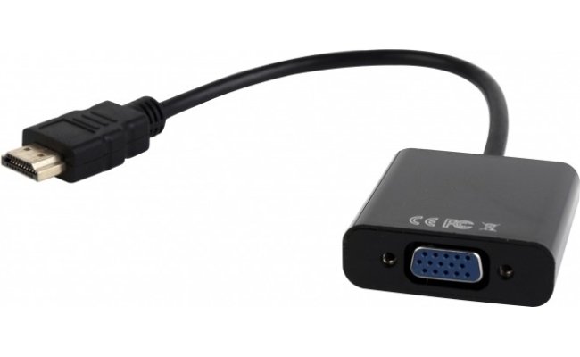 Cablu video GEMBIRD, splitter HDMI (T) la VGA (M)
