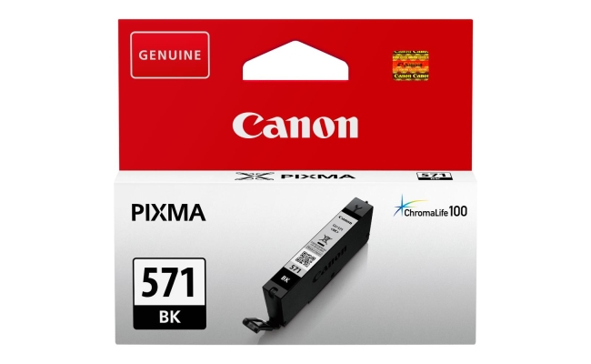 Cartus cerneala Canon CLI-571BK, black, capacitate 7ml, pentru Canon Pixma...