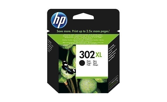 Cartus Cerneala Original HP Black, nr 302XL F6U68AE, pentru DeskJet 2130, 3639
