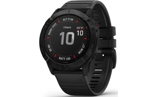 Ceas Smartwatch Garmin Fenix 6X PRO, GPS, Slate Gray Black
