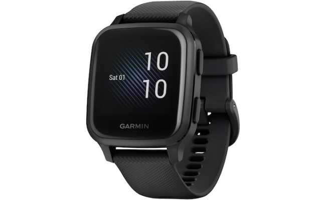 Ceas Smartwatch Garmin Venu Sq, NFC, Black/Slate