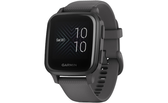 Ceas Smartwatch Garmin Venu Sq, NFC, Slate/Slate