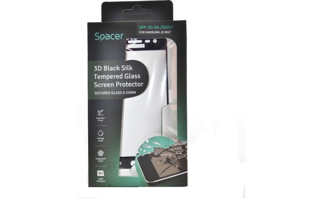Folie Sticla protectie 3D Spacer pentru Samsung J3 2017, "SPF-3D-SA.J32017"