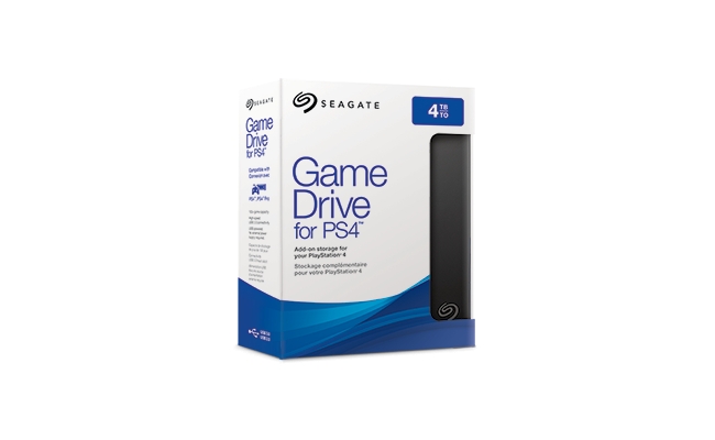 HDD Extern Seagate Game Drive PS4, 4TB, Negru, USB 3.0