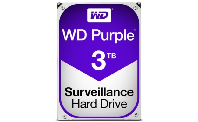 HDD WD Purple, 3TB, 5400RPM, SATA III