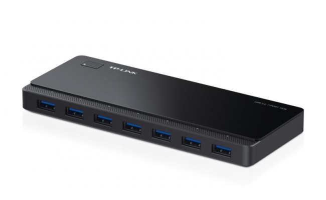 Hub USB TP-Link UH700, 7 porturi USB 3.0, negru