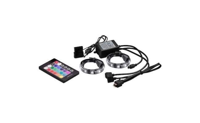 LED strip DEEPCOOL color light strip RGB 3 culori telecomanda