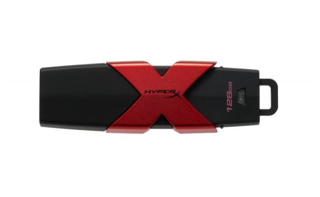 Memorie USB 3.1 Kingston 128 GB, Gaming, Negru/Rosu