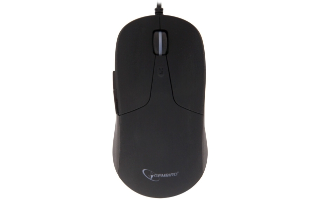 Mouse Gembird Gaming MUS-UL-01, cu fir, negru