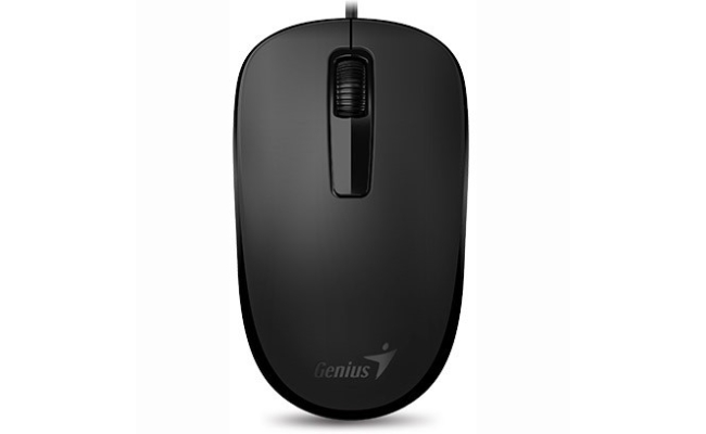 Mouse Genius DX-125 - Negru, USB, Optic, 1000 DPI, 3 Butoane + Scroll