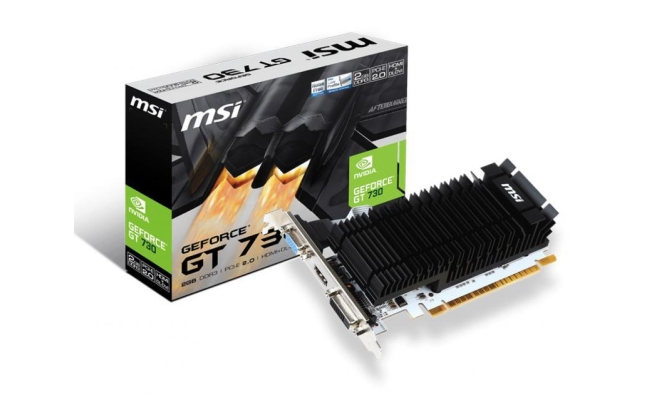 Placa video MSI GeForce® GT 730 K, 2GB DDR3, 64-bit