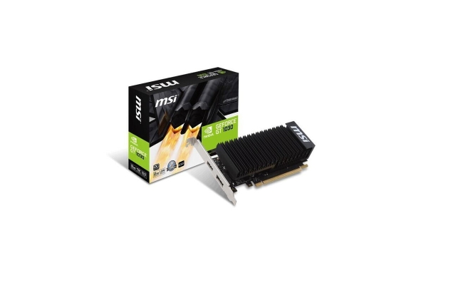 Placa video MSI GeForce® GT1030 OC, 2 GB GDDR5, 64-bit