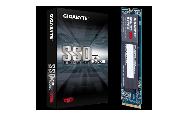 SSD Gigabyte, 128GB, NVMe, M.2