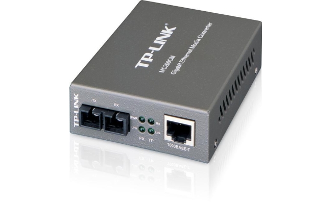 Switch media convertor TP-Link MC200CM, 2 porturi