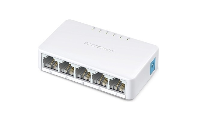 Switch Mercusys MS105, 5 Port, 10/100 Mbps