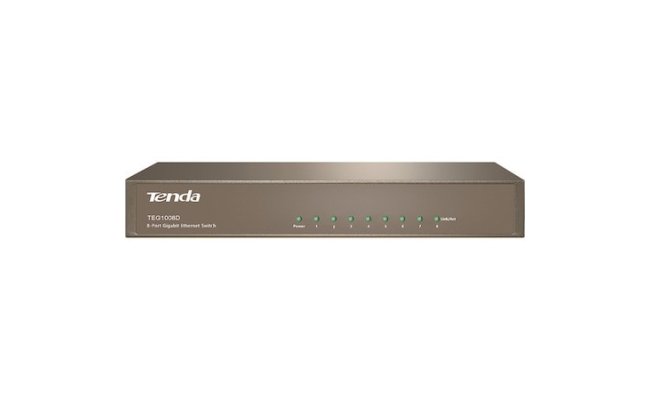 Switch Tenda Gigabit TEG1008D, 8 port, 10/100/1000 Mbps