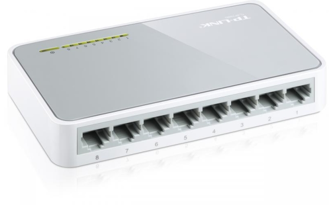 Switch TP-Link TL-SF1008D, 8 port, 10/100 Mbps
