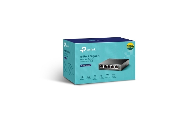 Switch TP-LINK TL-SG1005LP, 5 port, 10/100/1000 Mbps