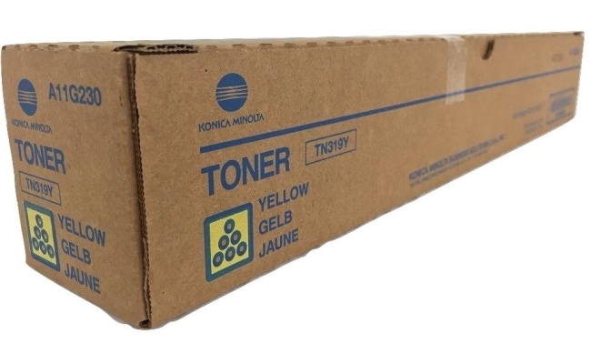 Toner Original Konica-Minolta Yellow, TN-319Y, pentru Bizhub C360