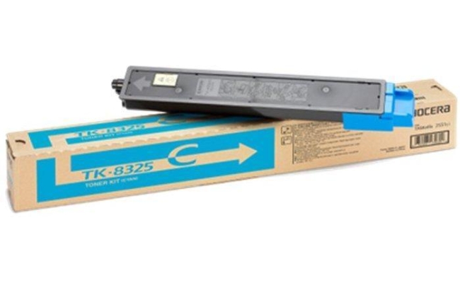 Toner Original Kyocera Cyan, TK-8325C pentru Taskalfa 2551, 8K