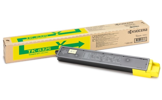 Toner Original Kyocera Yellow TK-8325Y, pentru Taskalfa 2551, 8K