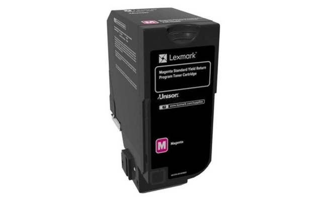 Toner Original Lexmark Magenta, 74C20M0, 3K