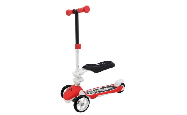 Trotineta HEAD H6 MK 14S 2-in-1 /Material aluminiu, otel, Rosu