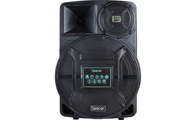 Boxa portabila Spacer Lion SPB-A25-BT, Bluetooth,120W, negru