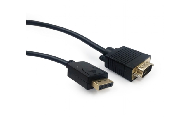 Cablu video GEMBIRD DisplayPort (T) la VGA (T) 1.8m, QXGA (2048x1536) 60Hz...