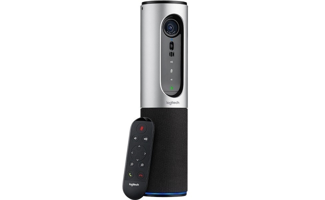 Camera web Logitech ConferenceCam Connect 960-001034, Full HD, negru
