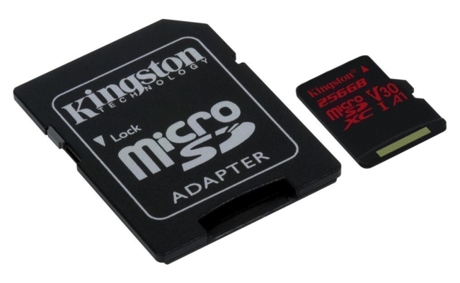Card MicroSD Kingston 256GB - Rapid si Fiabil