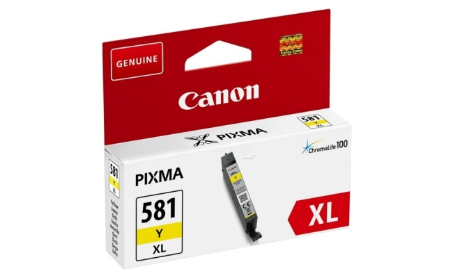Cartus cerneala Canon CLI581XLY, yellow ,8.3 ml, PIXMA TS8152 PIXMA TS8151...
